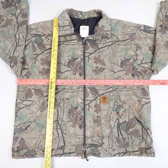 Vintage Nikaldi Camo Hunting Jacket Men's XL Lightweight Made in Canada 80s 90s - Picture 8 of 8